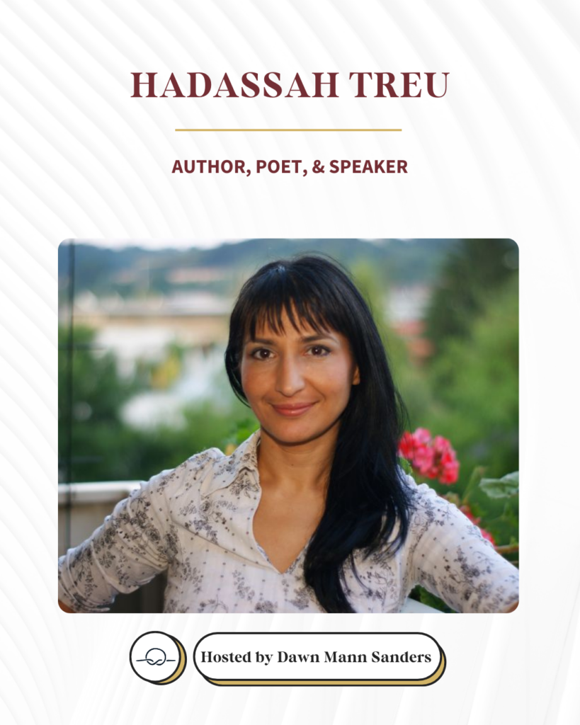 Hadassah Treu Author, Poet, and Speaker | Award-Winning International Author